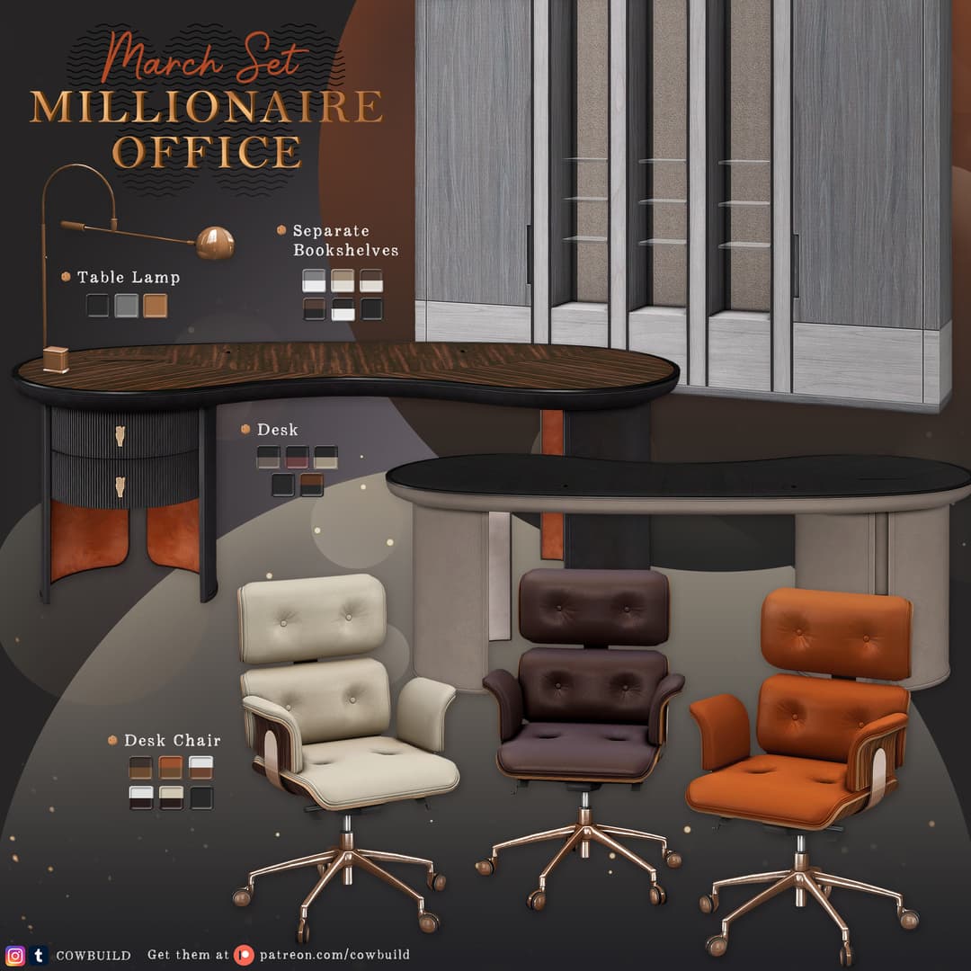 Скриншот мода Мебель для офиса Millionaire Office
